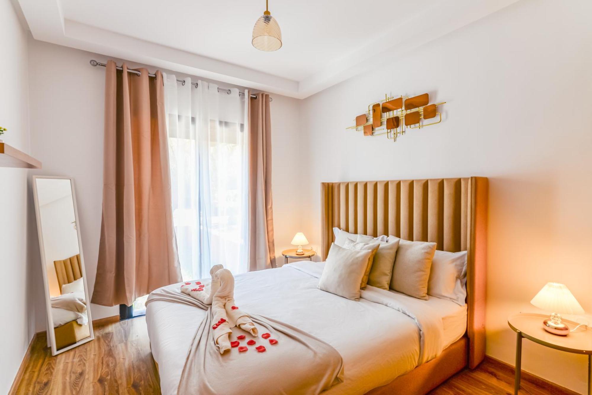 Apartamento Lina Cosy - Clim, Wifi, Jardin A 10min De L'aeroport Marrakesh
